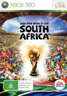 2010 FIFA World Cup South Africa (USA) box cover front